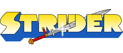 Strider logo for Sega Master System